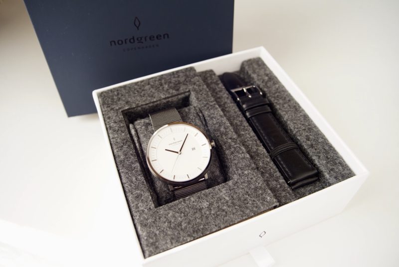 nordgreen　フィロソファ　ガンメタル　時計＋1ストラップBOX